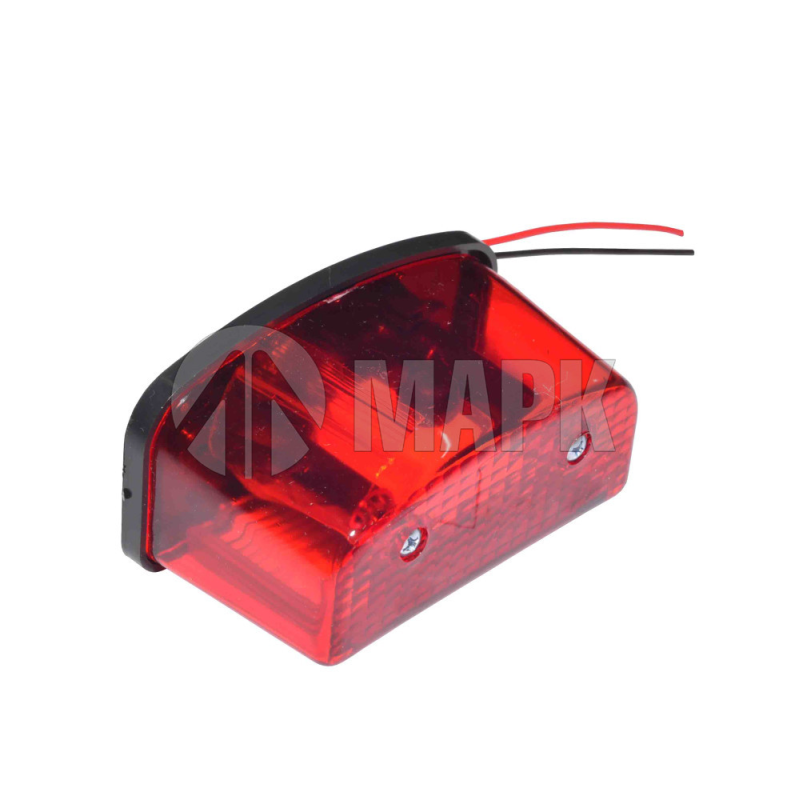 ПН1-0102 LED - Фонарь подсветки номерного знака светодиод красная прямоугольная ТехАвтоСвет